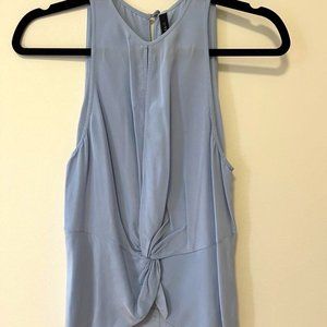 Dion Lee » Light Blue Silk Top